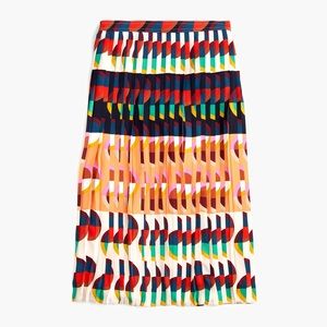 J. Crew Pleated midi skirt in art deco print
Item L7550 - Size 10